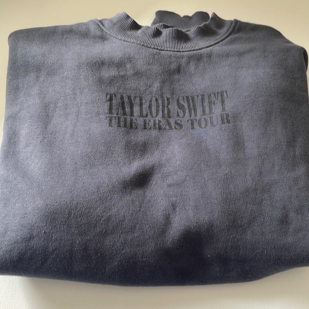 Taylor Swift Eras Tour Blue Crewneck